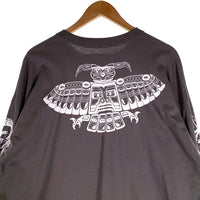 RHCP ANTHONY KIEDIS L/S T-SHIRT レッチリ アンソニー・キーディス タトゥープリント ロングスリーブTシャツ チャコールグレー フリーウェイ 現行品 Size XXL 福生店