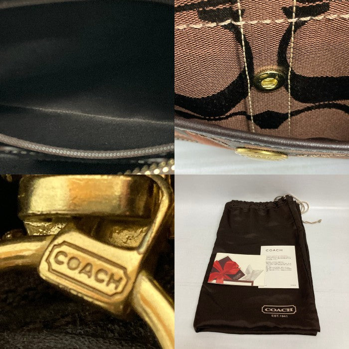 COACH コーチ Ｈ0782-11290 ショルダーバッグ シグネチャー ブラウン 瑞穂店