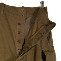 50's French Army フランス軍 M-47 前期 カーゴパンツ オリーブ 1952 Size 45 (w96cm) 福生店