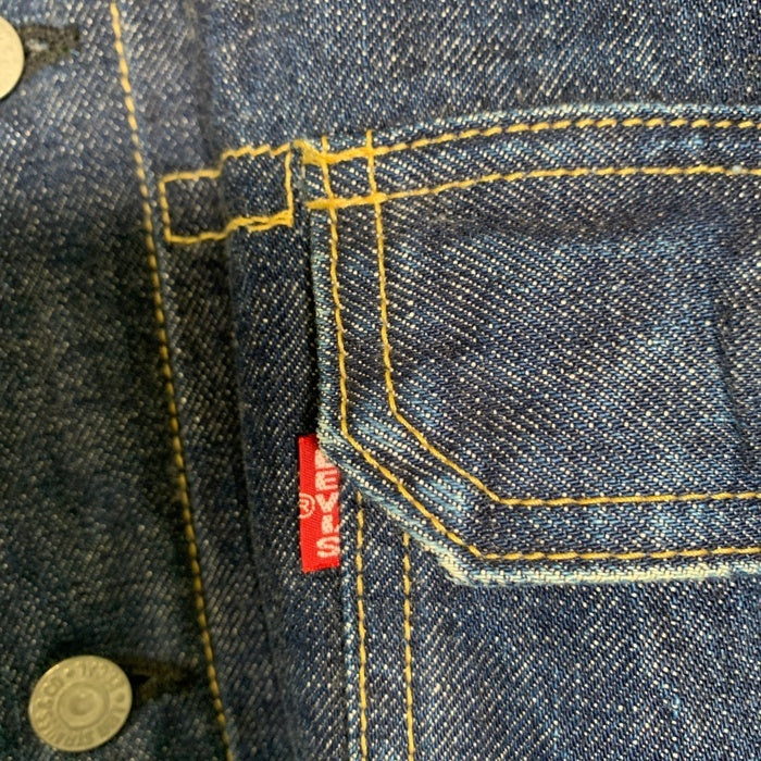 90's Levi's リーバイス 71507XX 2nd ボタン裏J02 BIG ビッグイー トラッカー デニムジャケット インディゴ Size 38 福生店