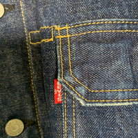 90's Levi's リーバイス 71507XX 2nd ボタン裏J02 BIG ビッグイー トラッカー デニムジャケット インディゴ Size 38 福生店