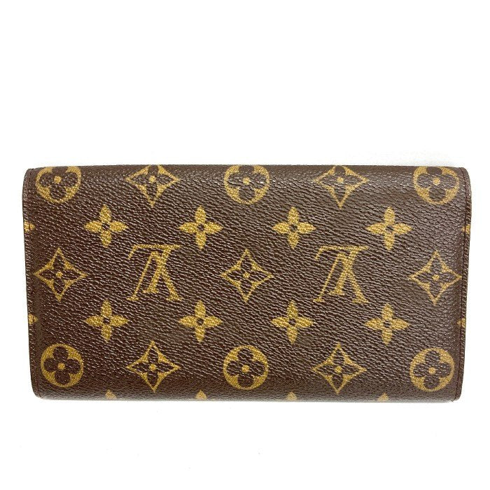 LOUIS VUITTON ルイヴィトン M61725 モノグラム ポシェット ポルトモネ クレディ 二つ折り 長財布 ブラウン 瑞穂店