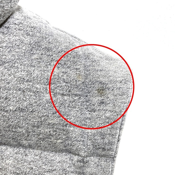 MONCLER モンクレール CHARTREUSE GILET フード ダウンベスト コットン グレー Size 1 瑞穂店