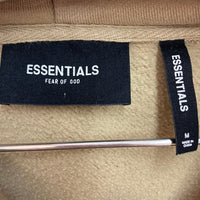 ESSENTIALS エッセンシャルズ バックプリント パーカー ベージュ sizeM※使用感あり 瑞穂店