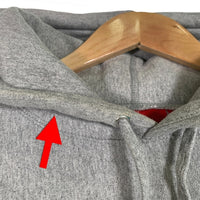 SUPREME シュプリーム 20AW S Logo Hooded Sweatshirt Sロゴ プルオーバースウェットパーカー グレー Size L 福生店