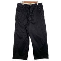 BUZZ RICKSON'S バズリクソンズ Williams Gibson Collection MILITARY CHINOS 1942 MODEL チノ パンツ ブラック  BR41860 Size WAIST 36 INSEAM 35 福生店