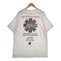 Red Hot Chilli Peppers レッドホットチリペッパーズ UNDER R アンダーアール プリントTシャツ ホワイト ロンハーマン Size L 福生店