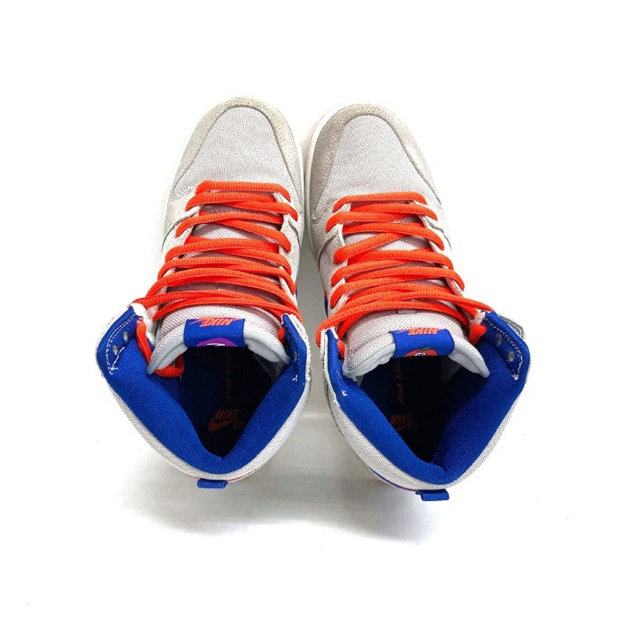 NIKE ナイキ DH7155-001 SB Dunk High Rush Blue and Team Orange/New York Mets ダンクハイ グレー size26cm 瑞穂店