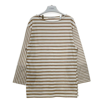 ETRE TOKYO エトレトウキョウ 1222512098-0 MIXボーダートップス ホワイトxベージュ sizeF 瑞穂店