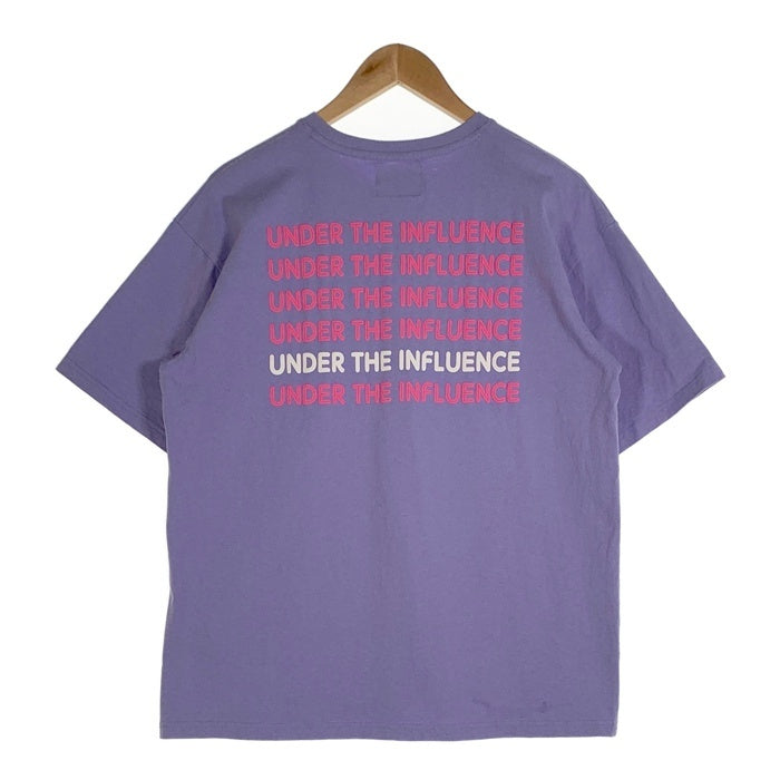 CAPTAINS HELM キャプテンズヘルム Under The Influence TEE 発砲プリント Tシャツ パープル CH22-SS-T13 Size M 福生店
