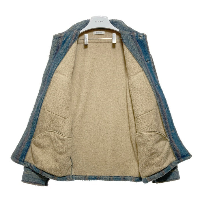 RADIALL ラディアル ストライプシャツ スナップボタン ブルー RAD-19AW-SH015 Size L 瑞穂店