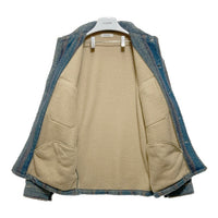 RADIALL ラディアル ストライプシャツ スナップボタン ブルー RAD-19AW-SH015 Size L 瑞穂店