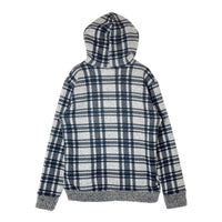 glamb グラム Freddie parka フレディーパーカー ジップアップ ニット チェック GB15AT/CS17 Size 3 瑞穂店