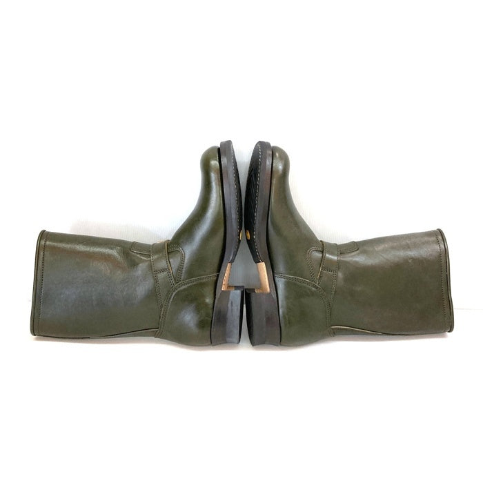 Y'2 LEATHER ワイツーレザー EB-01 ECO HORSE ENGINEER BOOTS エコ ホース エンジニアブーツ オリーブ Size 8D (26cm) 瑞穂店