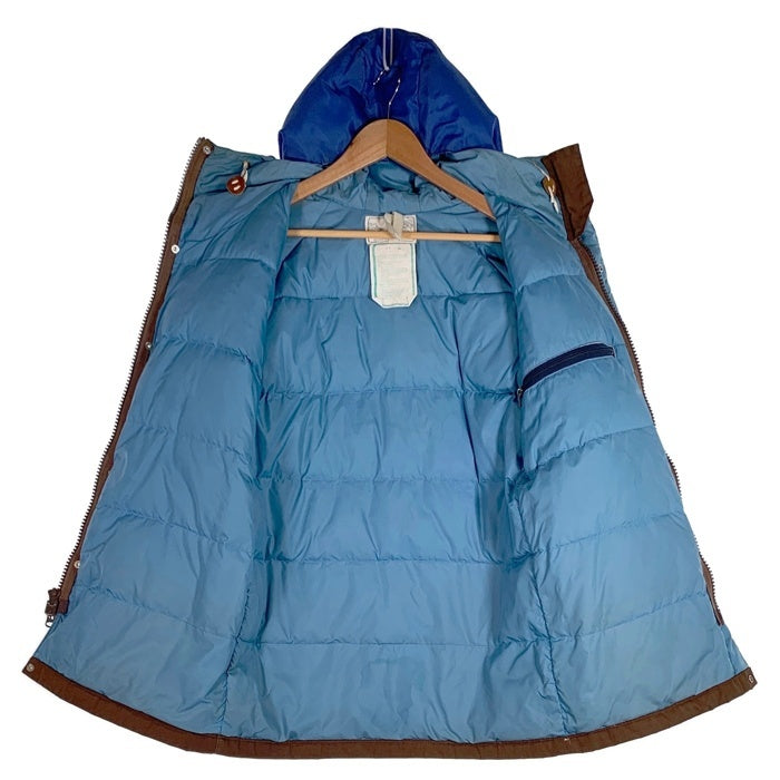 70’s Powderhorn パウダーホーン ウエスタンヨーク マウンテンパーカー 中綿 ブラウン ブルー Size M 福生店