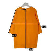 STUSSY ステューシー 00's サーマル切替 カットソー オレンジ sizeM 瑞穂店