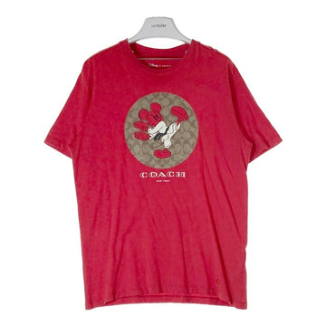 COACH コーチ × Disney ディズニー 東京オリンピック 日本限定 空手 Tシャツ レッド sizeM 瑞穂店