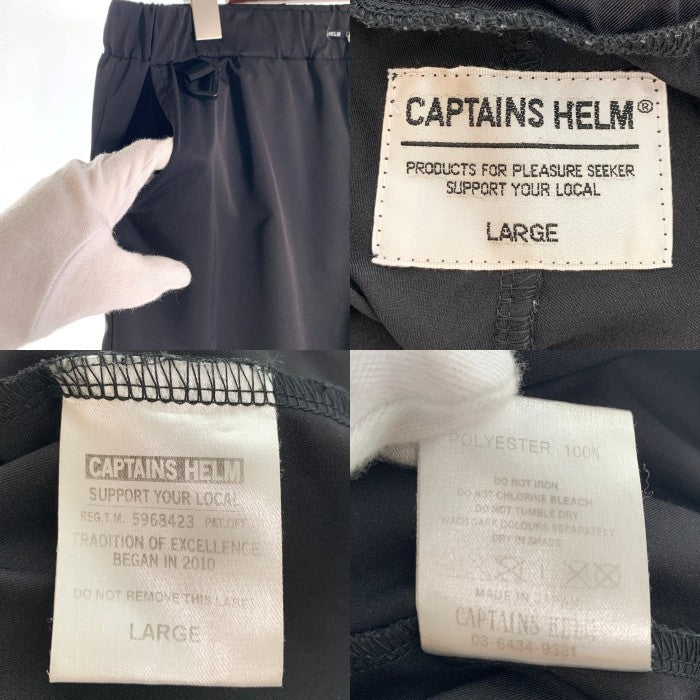 CAPTAINS HELM キャプテンズヘルム SOLOTEX TEC-PANTS ソロテックス テックパンツ ブラック Size L 福生店