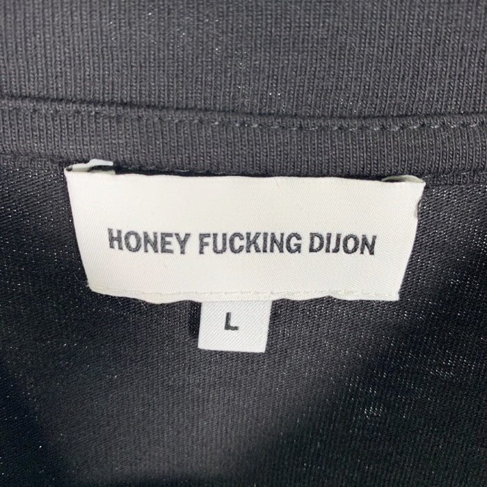 HONEY FUCKING DIJON ハニーファッキングディジョン I FEEL LOVE プリントTシャツ ブラック Size L 福生店