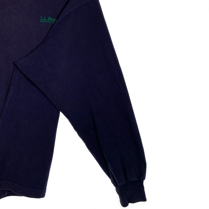 L.L.Bean エルエルビーン 刺繍 長袖 Tシャツ ネイビー Size M 福生店