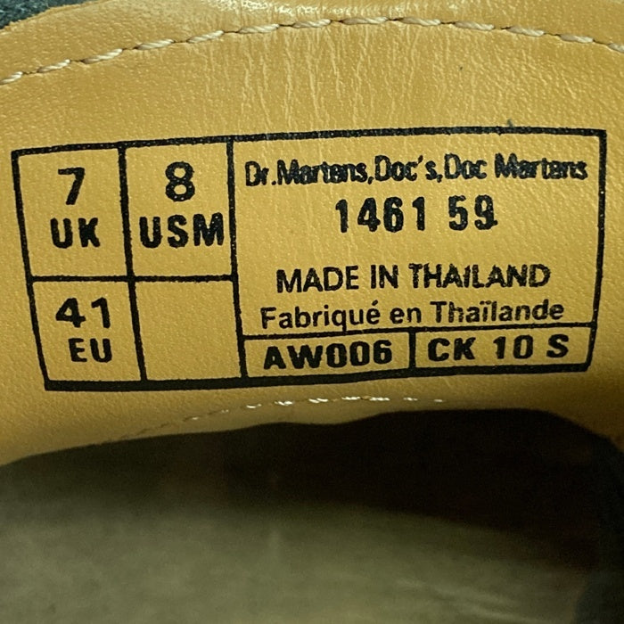 Dr Martens ドクターマーチン 1461 59 3ホールシューズ ブラック sizeUK7 瑞穂店