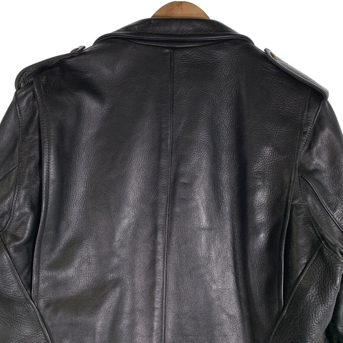 VANSON バンソン C2 レザーダブルライダースジャケット ブラック 現行 Size 44 福生店