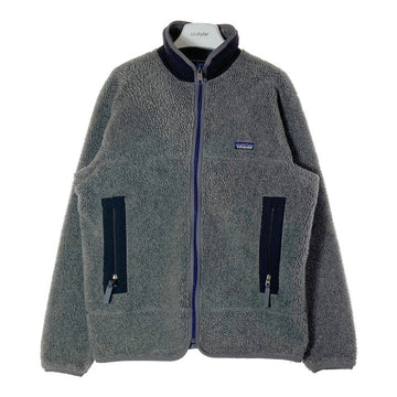 PATAGONIA パタゴニア 90s USA製 レトロX 初期 フリース ボア ジャケット PEF  グレー sizeL 瑞穂店