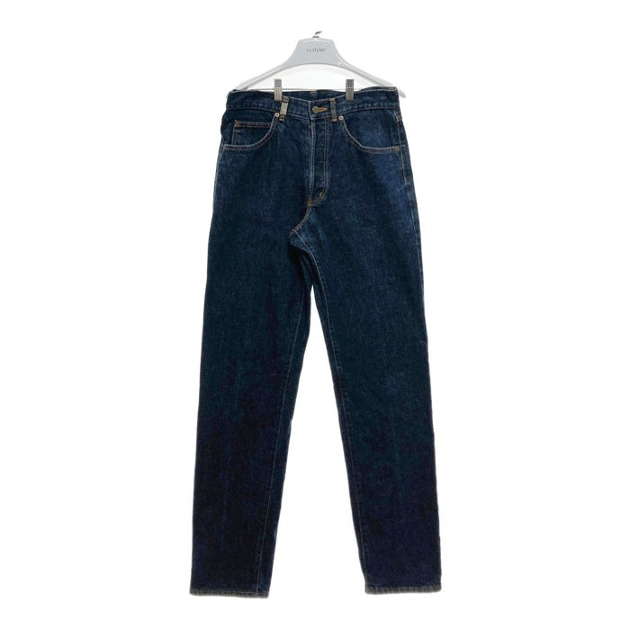KENZO JEANS ケンゾー ジーンズ 北斎タグ ボタンフライ テーパード デニムパンツ インディゴ size79cm-1 瑞穂店