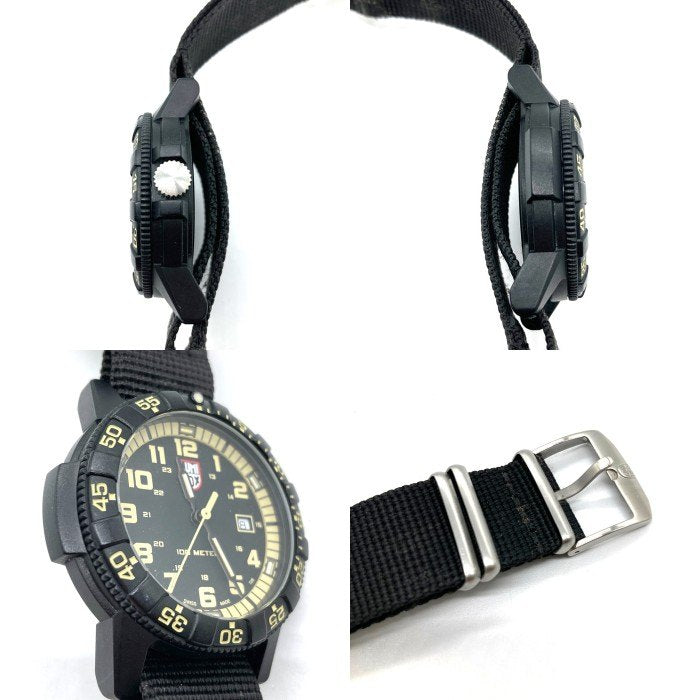 LUMINOX ルミノックス 0333 SEA TURTLE GIANT クォーツ腕時計 ブラック 瑞穂店