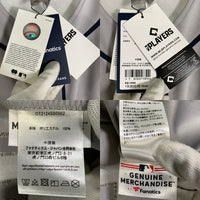 Fanatics ファナティックス Seattle Mariners シアトルマリナーズ KEN GRIFFEY Jr. HOME GAME別注 スニーカーYoutuber SOSHI氏監修 TURN A HEAD THE CLOCK BASEBALL JERSEY #24 半袖 ターン ヘッド ザ クロック ベースボール ジャージー グレー Size XL 福生店