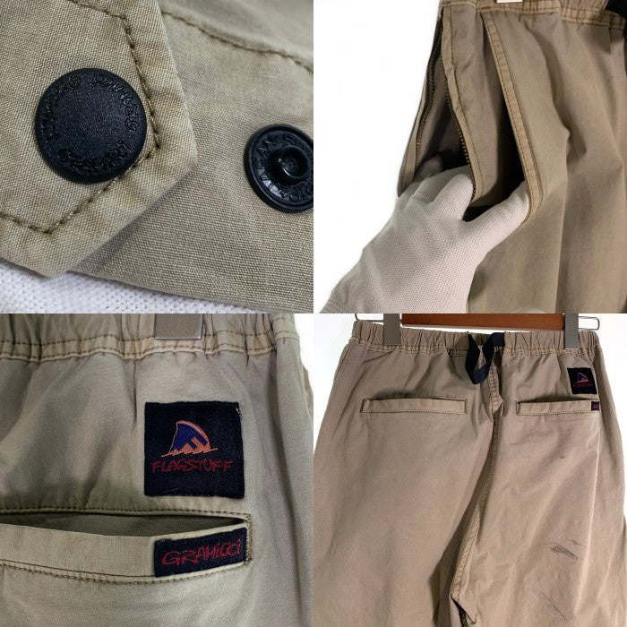 GRAMICCI グラミチ FLAG STUFF フラグスタッフ ピグメントダイ テーパードパンツ ベージュ Size XS 福生店