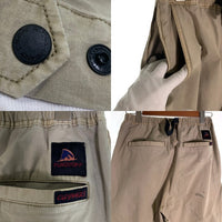 GRAMICCI グラミチ FLAG STUFF フラグスタッフ ピグメントダイ テーパードパンツ ベージュ Size XS 福生店