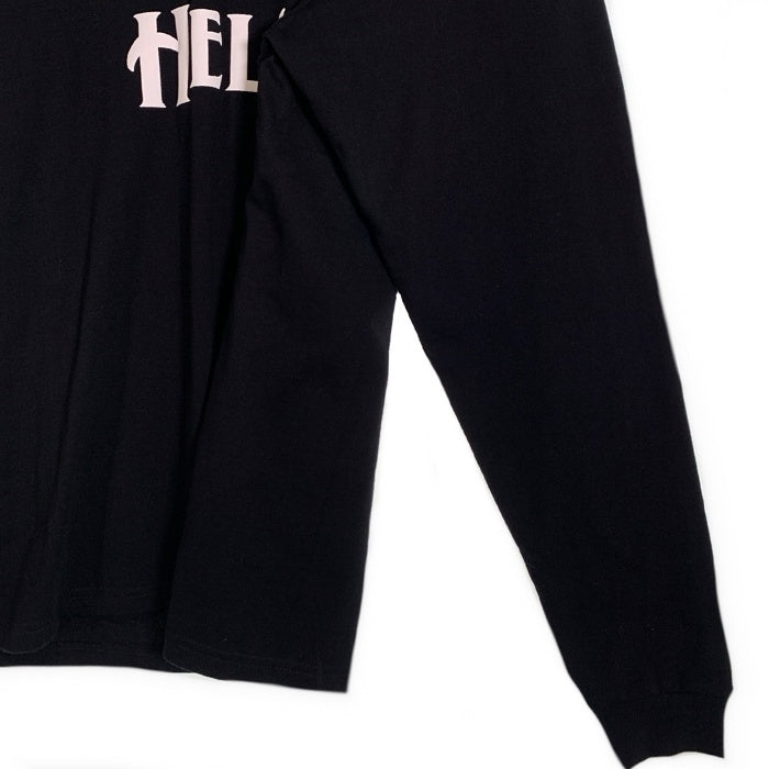 CAPTAINS HELM キャプテンズヘルム NEW STANDARD LOGO L/S TEE ロゴプリント ロングスリーブTシャツ ブラック CH24-SP-T01 Size L 福生店