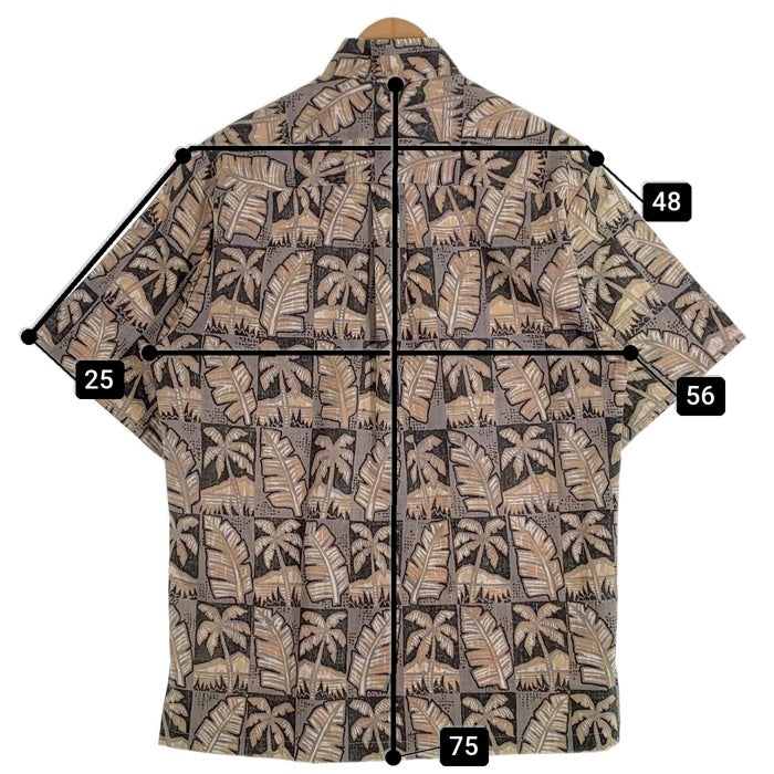 KAHALA カハラ WAILUA-PLKT SHRT 半袖 アロハシャツ マルチカラー 3054R 2264 USA製 ハワイ製 Size S 福生店