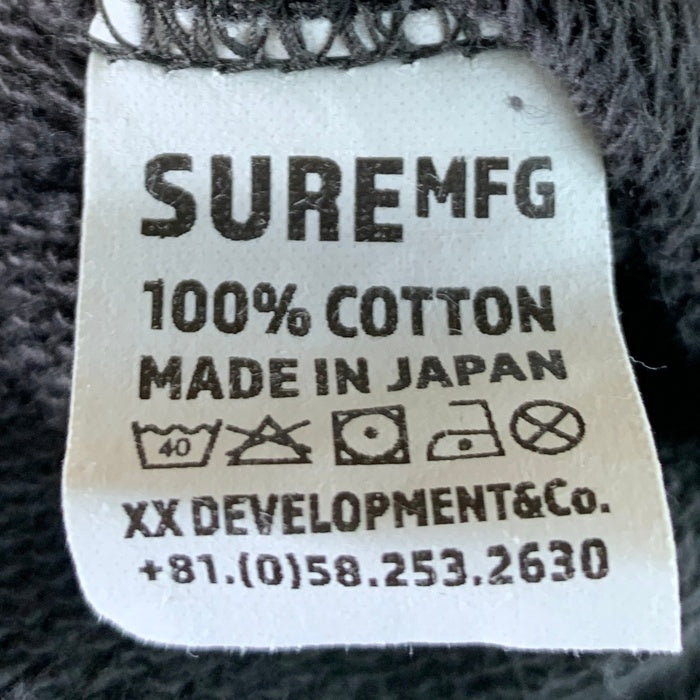 XX DEVELOPMENT ダブルエックスデベロップメント SURE MFG シュアーマニファクチャリング The CALIFORNIANS Sweat Pants スウェットパンツ チャコールグレー Size M 福生店