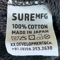 XX DEVELOPMENT ダブルエックスデベロップメント SURE MFG シュアーマニファクチャリング The CALIFORNIANS Sweat Pants スウェットパンツ チャコールグレー Size M 福生店