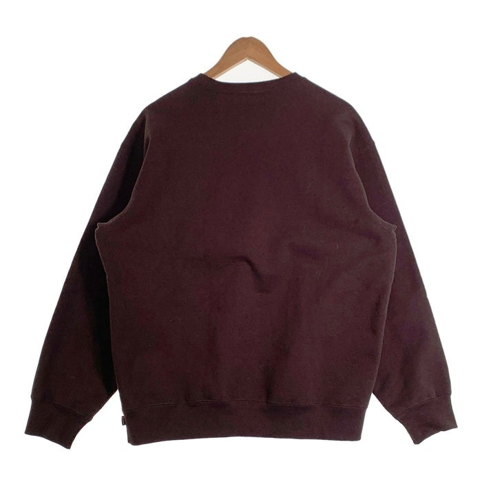 SUPREME シュプリーム 22AW Small Box Logo Crewneck Sweatshirt スモールボックスロゴ クルーネックスウェットトレーナー ブラウン Size M 福生店