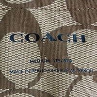 COACH コーチ 89787 イージーパンツ スラックス シグネチャー 総柄 ベージュ size- 瑞穂店