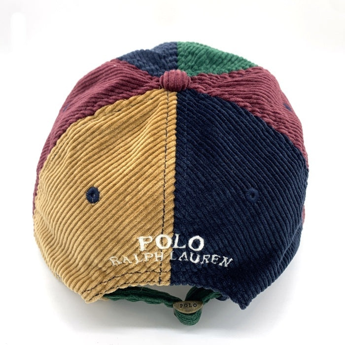 POLO RALPH LAUREN ポロ ラルフローレン コーデュロイ キャップ マルチカラー 福生店