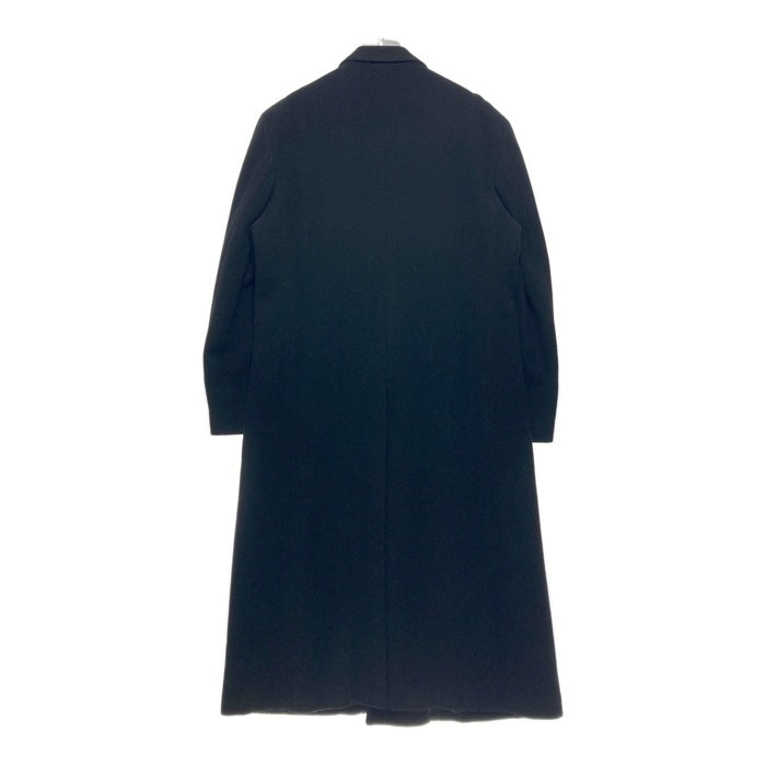 MENS TENORAS メンズティノラス ウール ダブルブレスト ロングコート ジャケット ブラック Size XL 瑞穂店