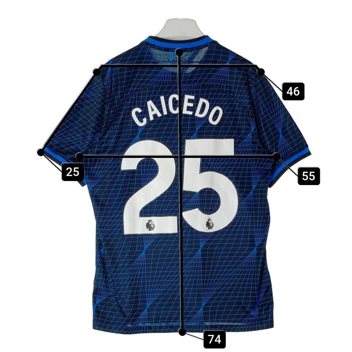 NIKE ナイキ DX2683-428 Chelsea FC チェルシー 23-24 CAICEDO 25 アウェイ ユニフォーム  ブラック×ブルー sizeL 瑞穂店