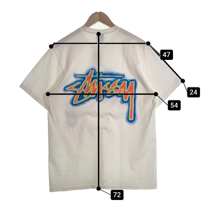 STUSSY ステューシー 24SS Thermal Stock Tee サーマル ストック 半袖 Tシャツ ホワイト Size M 福生店