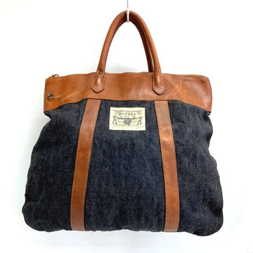 RRL ダブルアールエル デニム レザー 2WAY トートバッグ インディゴ 瑞穂店
