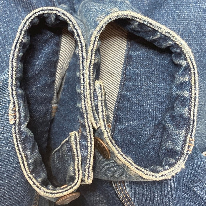 BEAMS ビームス デニム カバーオール ジャケット USED加工 インディゴ 23F-BM1812 Size L 瑞穂店