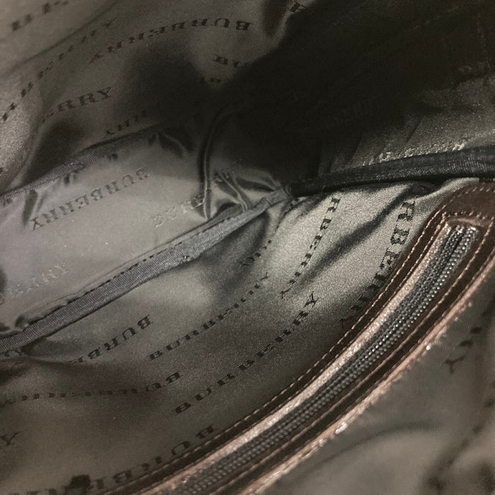BURBERRY バーバリー ノバチェック スクエア ショルダーバッグ ブラウン 瑞穂店