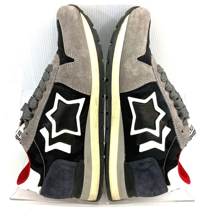 Atlantic STARS アトランティックスターズ スニーカー ブラック×グレー×レッド Size23.5cm 瑞穂店