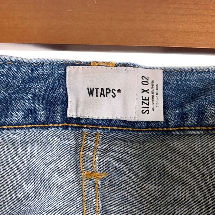 WTAPS ダブルタップス 23AW BLUES TAPER ブルーステーパー デニムパンツ ウォッシュ加工 インディゴ 232WVDT-PTM05 Size 02 福生店
