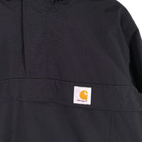 Carhartt WIP カーハート ワークインプログレス NIMBUS PULLOVER ナイロン プルオーバージャケット アノラック 内フリース ブラック Size L 福生店