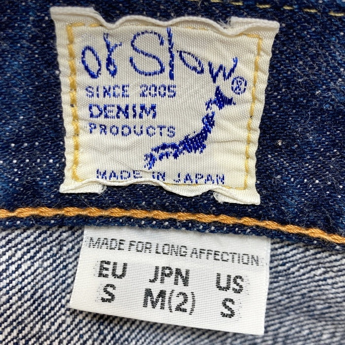 orSlow オアスロウ Lot 107 ジッパーフライ ストレートデニムパンツ ジーンズ インディゴ Size JPN M 瑞穂店
