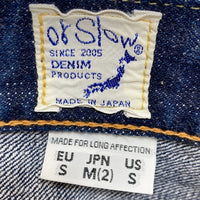 orSlow オアスロウ Lot 107 ジッパーフライ ストレートデニムパンツ ジーンズ インディゴ Size JPN M 瑞穂店